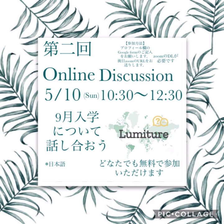 第２回ルミチャーオンラインディスカッションイベント