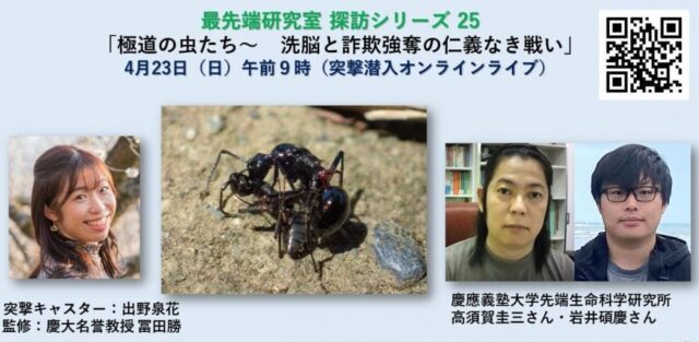 【4/23(日)開催】極道の虫たち-洗脳と詐欺と強奪の仁義なき戦い-