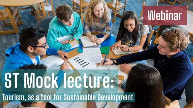 【11/27(水)開催】ST Mock Lecture サステイナビリティ観光学部　模擬授業