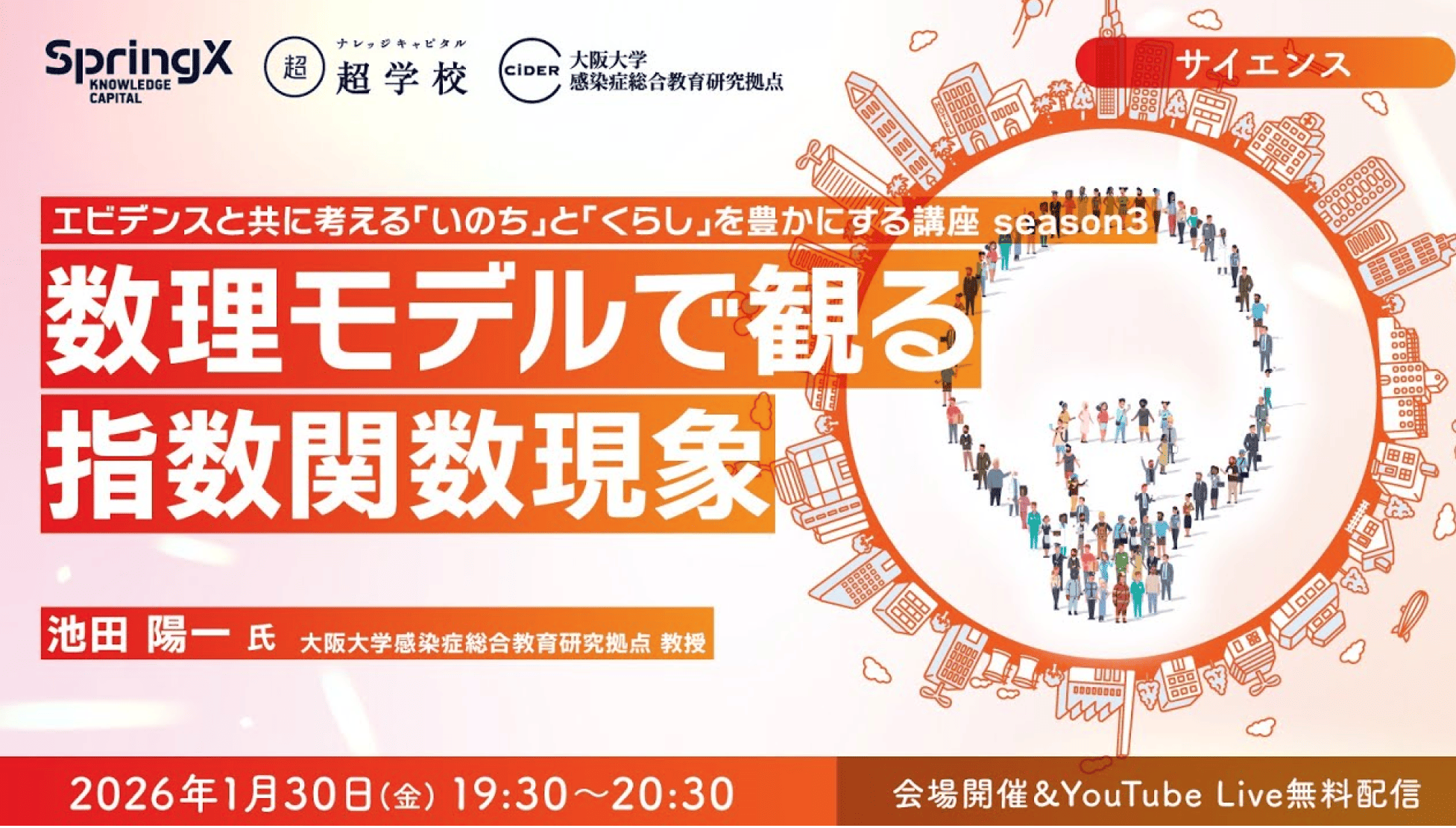 数理モデルで観る指数関数現象